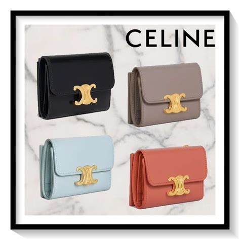 Celine sentimental triomphe wallet